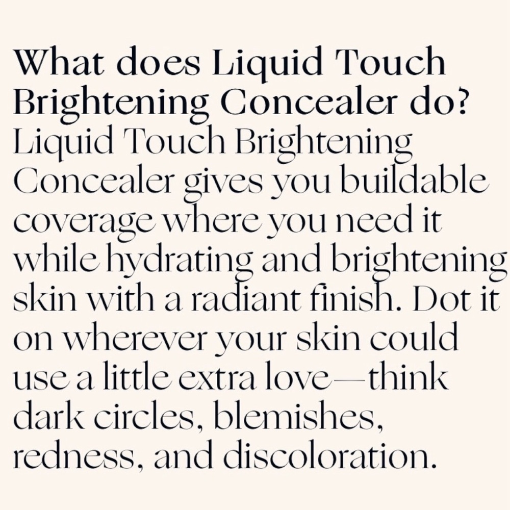 RARE BEAUTY Liquid Touch Brightening Concealer - Shade 120C • New In Box - Picture 7 of 8